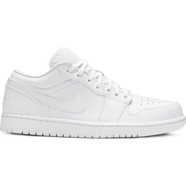  Air Jordan 1 Low 'Triple White'