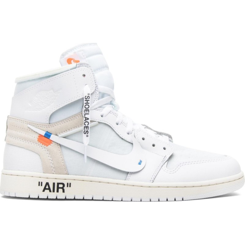 Off-White x Air Jordan 1 Retro High OG 'White' 2018