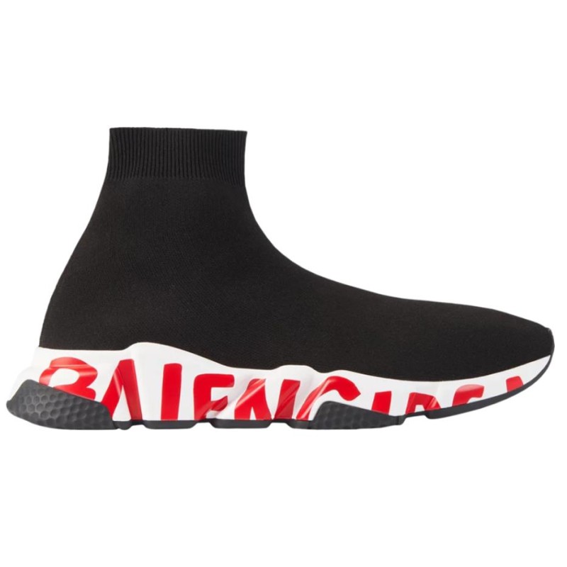 Balenciaga Speed Trainer 'Graffiti - Black Red'